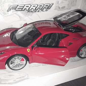 Машина BBurago 1:24 Ferrari 488 GTB Красная 18-26013: отзыв пользователя Детский Мир
