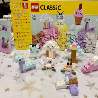 Конструктор LEGO Classic Creative Pastel Fun блочный: отзыв пользователя Детский Мир