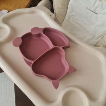 Набор детской посуды PlayKid темно-розовый: отзыв пользователя Детский Мир