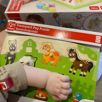 Пазл Hape напольный: отзыв пользователя Детский Мир