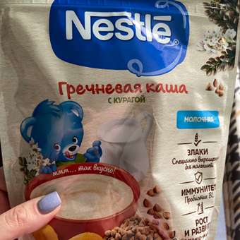 Каша молочная Nestle гречка-курага 200г с 5месяцев: отзыв пользователя ДетМир