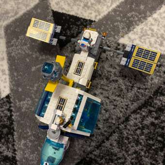 Конструктор LEGO City Space Лунная станция блочный: отзыв пользователя ДетМир