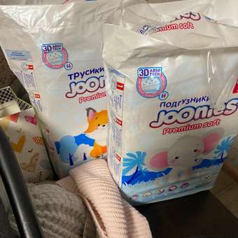 Трусики Joonies Premium Soft M (6-11 кг) 56 шт.: отзыв пользователя ДетМир