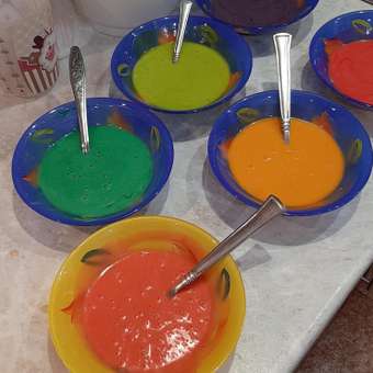 Гелевые пищевые красители ORGANIC BRAND 8 шт для торта крема мастики кондитерских изделий на пасху масленицу набор: отзыв пользователя Детский Мир