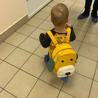 Детский рюкзак Journey 10711 желтый собака: отзыв пользователя Детский Мир