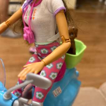 Набор игровой Barbie Кукла со скутером и аксессуарами HGM55: отзыв пользователя ДетМир