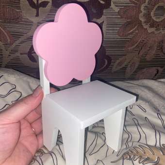 Мебель для кукол Paremo Цветок набор 4предмета Розовый PFD120-43: отзыв пользователя Детский Мир