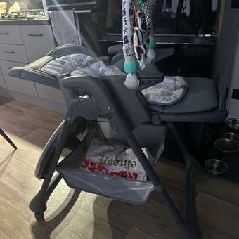 Стульчик для кормления Babyton Sweet Meals Grey классический: отзыв пользователя ДетМир