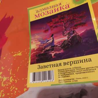 Алмазная мозаика Art on Canvas Заветная вершина в ассортименте: отзыв пользователя Детский Мир