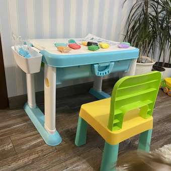 Развивающий стол и стул ТЕХНО детский для конструктора: отзыв пользователя Детский Мир