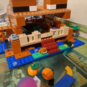 Конструктор LEGO Minecraft Лягушачий дом блочный: отзыв пользователя Детский Мир