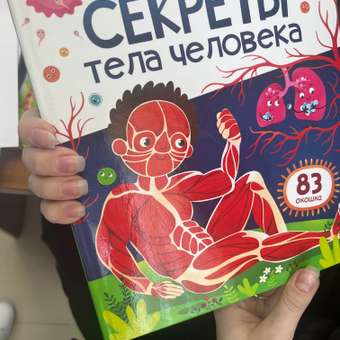 Книга Моя первая энциклопедия с окошками Секреты тела человека: отзыв пользователя ДетМир