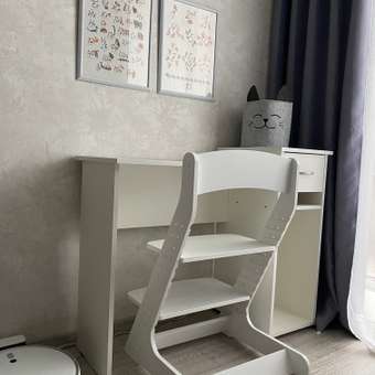 Растущий стул детский Alubalu белый: отзыв пользователя Детский Мир