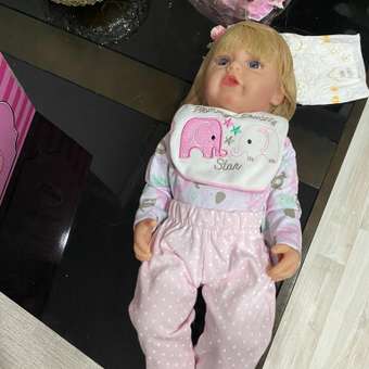 Кукла Реборн QA BABY Ева девочка большая пупс набор игрушки для девочки 55 см: отзыв пользователя Детский Мир