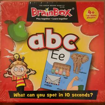 Настольная игра BrainBox Сундучок Знаний ABC на английском языке: отзыв пользователя Детский Мир