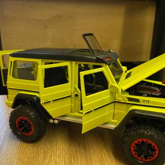 Машинка игрушка железная 1:24 Che Zhi Mercedes G500 big wheel 4x4: отзыв пользователя Детский Мир