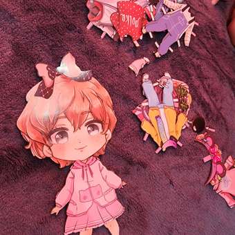 Книга Anime Dolls Одень куколку Наряд для анимешки: отзыв пользователя ДетМир