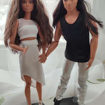 Кукла Barbie Looks Кен c длинными волосами HCB79: отзыв пользователя ДетМир
