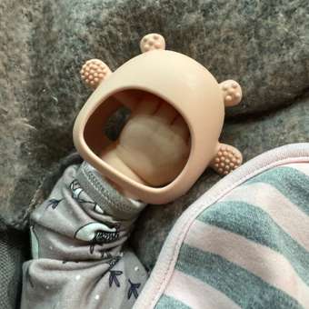 Прорезыватель для зубов ROXY-KIDS на руку Мишка цвет розовый: отзыв пользователя Детский Мир