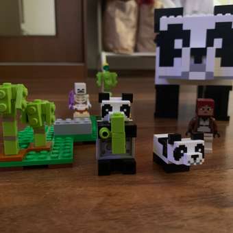 Конструктор LEGO Minecraft Дом панды 21245: отзыв пользователя Детский Мир