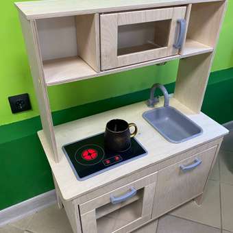Детская кухня игровая Alatoys Сканди с плитой и краном: отзыв пользователя Детский Мир