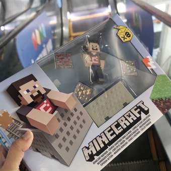 Набор разрушителя Minecraft фигурка +аксессуары GVL55: отзыв пользователя ДетМир