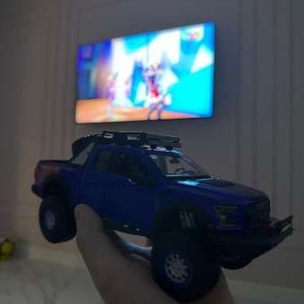 Автомобиль MAISTO Ford F-150 Raptor 1:24 голубой: отзыв пользователя Детский Мир