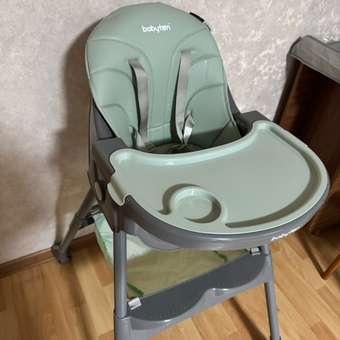 Стульчик для кормления Babyton Bueno Green-Grey классический: отзыв пользователя Детский Мир