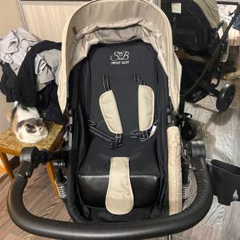 Коляска-трансформер 2 в 1 Sweet Baby Comfort black beige: отзыв пользователя Детский Мир