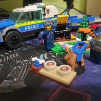 Конструктор LEGO Дрессировка собак полиции 60369: отзыв пользователя Детский Мир