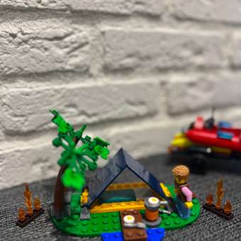 Конструктор LEGO City Fire Truck with Rescue Boat блочный: отзыв пользователя ДетМир
