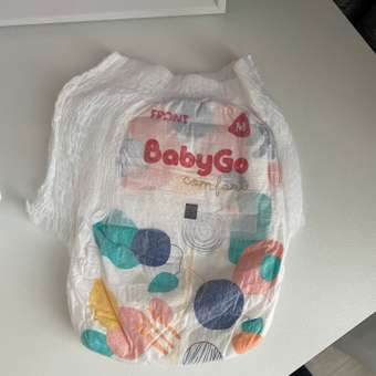 Трусики BabyGo Comfort M (6-11 кг) 58 шт.: отзыв пользователя Детский Мир