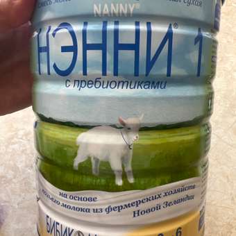 Смесь молочная Бибиколь Нэнни 1 на основе козьего молока 800г с 0-6месяцев: отзыв пользователя ДетМир