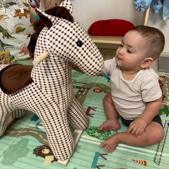 Качалка Нижегородская игрушка лошадь: отзыв пользователя. Зоомагазин Зоозавр