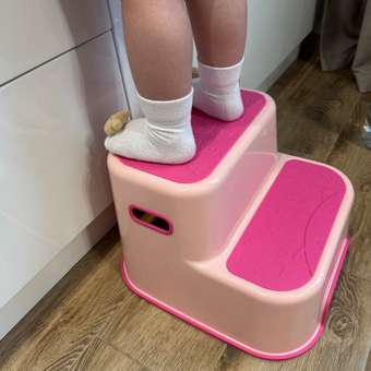 Стульчик-подставка BabyRox Розовый: отзыв пользователя Детский Мир