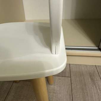Набор детский Alubalu стол и стул белый: отзыв пользователя Детский Мир
