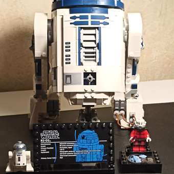 Конструктор LEGO Star Wars Фигурка дроида R2-D2 75379: отзыв пользователя Детский Мир