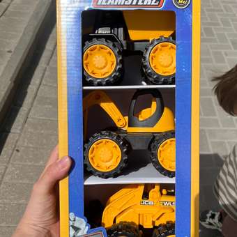 Игровой набор JCB 3 машинки 18см: отзыв пользователя Детский Мир