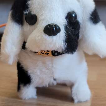 Интерактивная игрушка мягкая FAVORITSTAR DESIGN Собака долматинец с поводком и с косточкой: отзыв пользователя Детский Мир