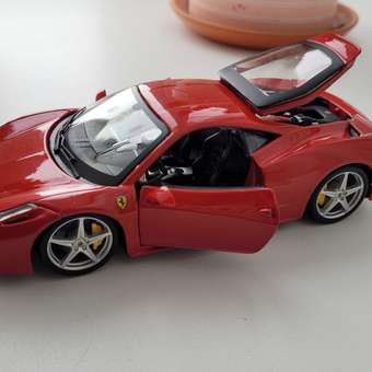 Автомобиль BBurago Ferrari Ferrari 458 Italia 18-26003 1:24: отзыв пользователя Детский Мир