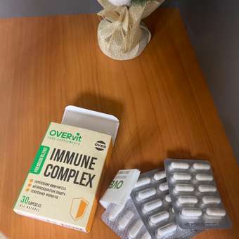 Комплекс витаминов OVER для поддержания иммунитета С+D+Цинк+Селен 30 капсул: отзыв пользователя Детский Мир