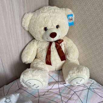 Медведь Мягкие игрушки БелайТойс Плюшевый Купер 120 см цвет латте: отзыв пользователя Детский Мир