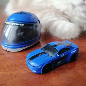 Машина New Bright РУ 1:64 Forza Helmet Racers Mustang Синий 6426: отзыв пользователя Детский Мир