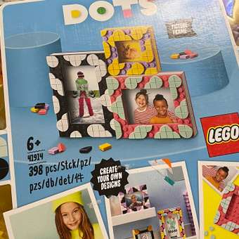 Конструктор LEGO Dots Фоторамки 41914: отзыв пользователя ДетМир