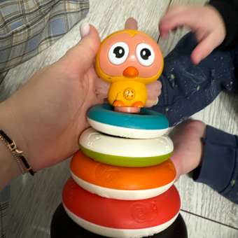 Игрушка BOSSTOYS пирамидка Волшебный совенок в ассортименте: отзыв пользователя Детский Мир