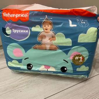 Подгузники-трусики Fisher Price L: отзыв пользователя Детский Мир