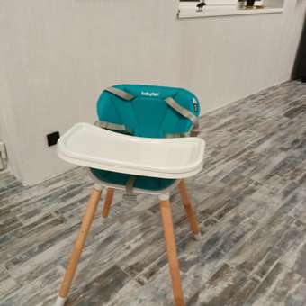 Стул для кормления Babyton Woody Turquoise: отзыв пользователя Детский Мир