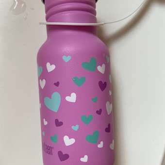 Детская бутылка Klean Kanteen Kid Classic Narrow Sport 12oz Orchid Hearts 355 мл: отзыв пользователя Детский Мир