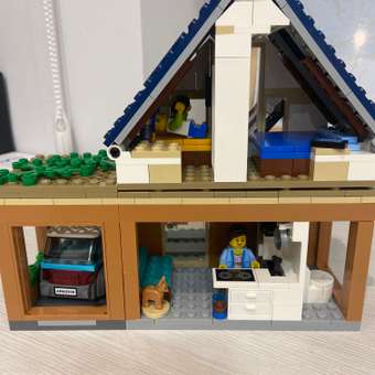 Конструктор LEGO City Family House and Electric Car блочный: отзыв пользователя Детский Мир