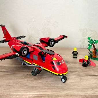 Конструктор LEGO City Пожарно-спасательный самолет: отзыв пользователя Детский Мир